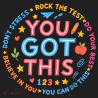 You Got This Rock The Test Do Your Best Don't Stress Hat thumb 2