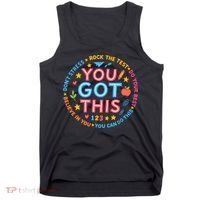 You Got This Rock The Test Do Your Best Don't Stress Tank Top thumb 0