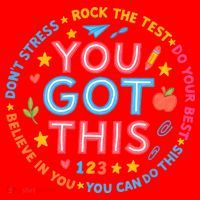 You Got This Rock The Test Do Your Best Don't Stress Santa Hat thumb 1