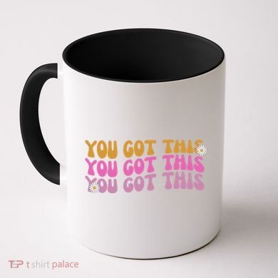 You Got This Retro Motivational Cute Coffee Mug