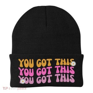 You Got This Retro Motivational Cute Beanie