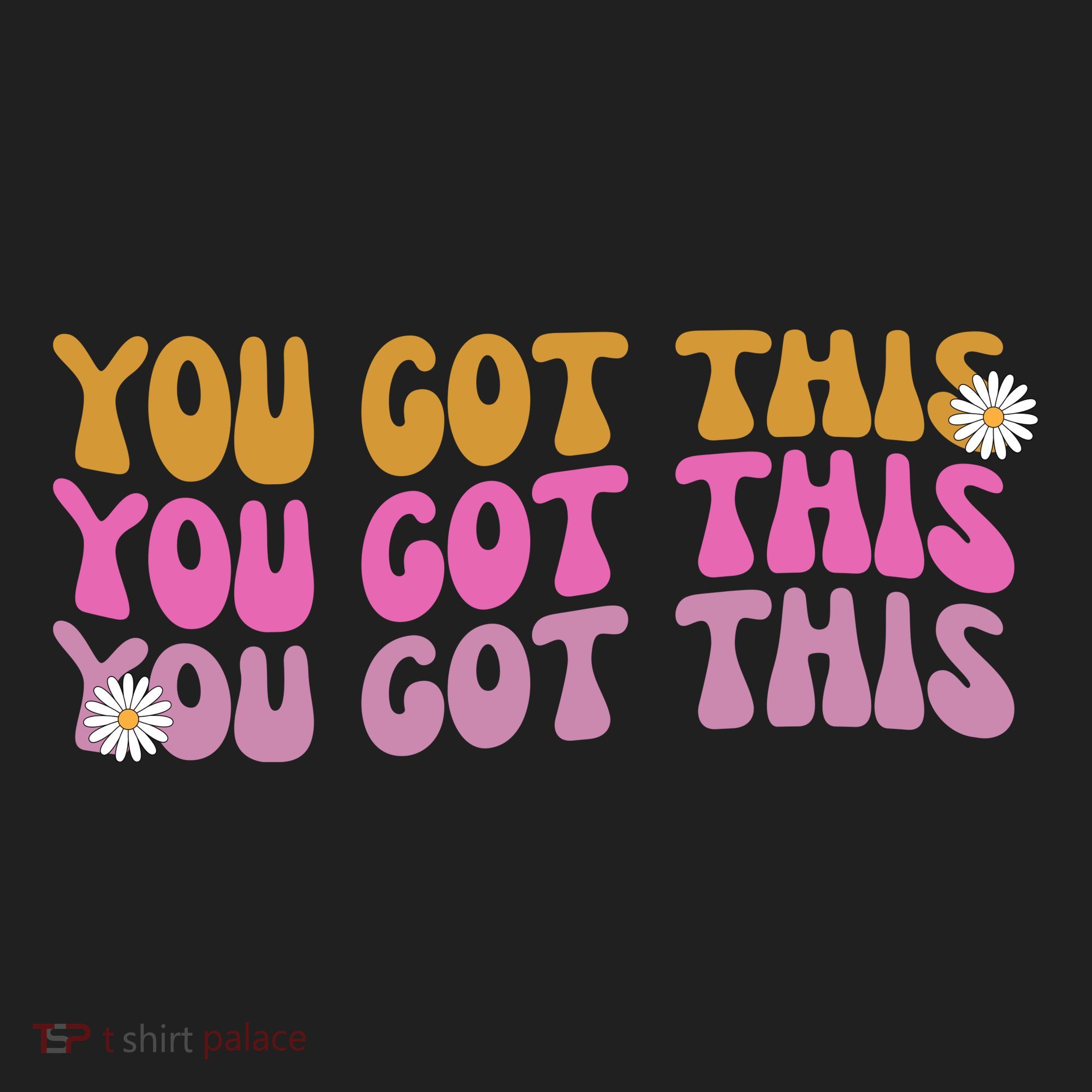 You Got This Retro Motivational Cute Beanie