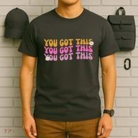 You Got This Retro Motivational Cute T-Shirt thumb 6