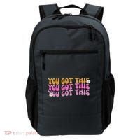 You Got This Retro Motivational Cute Backpack thumb 0