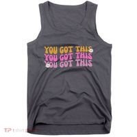 You Got This Retro Motivational Cute Tank Top thumb 0