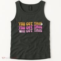 You Got This Retro Motivational Cute Tank Top thumb 2