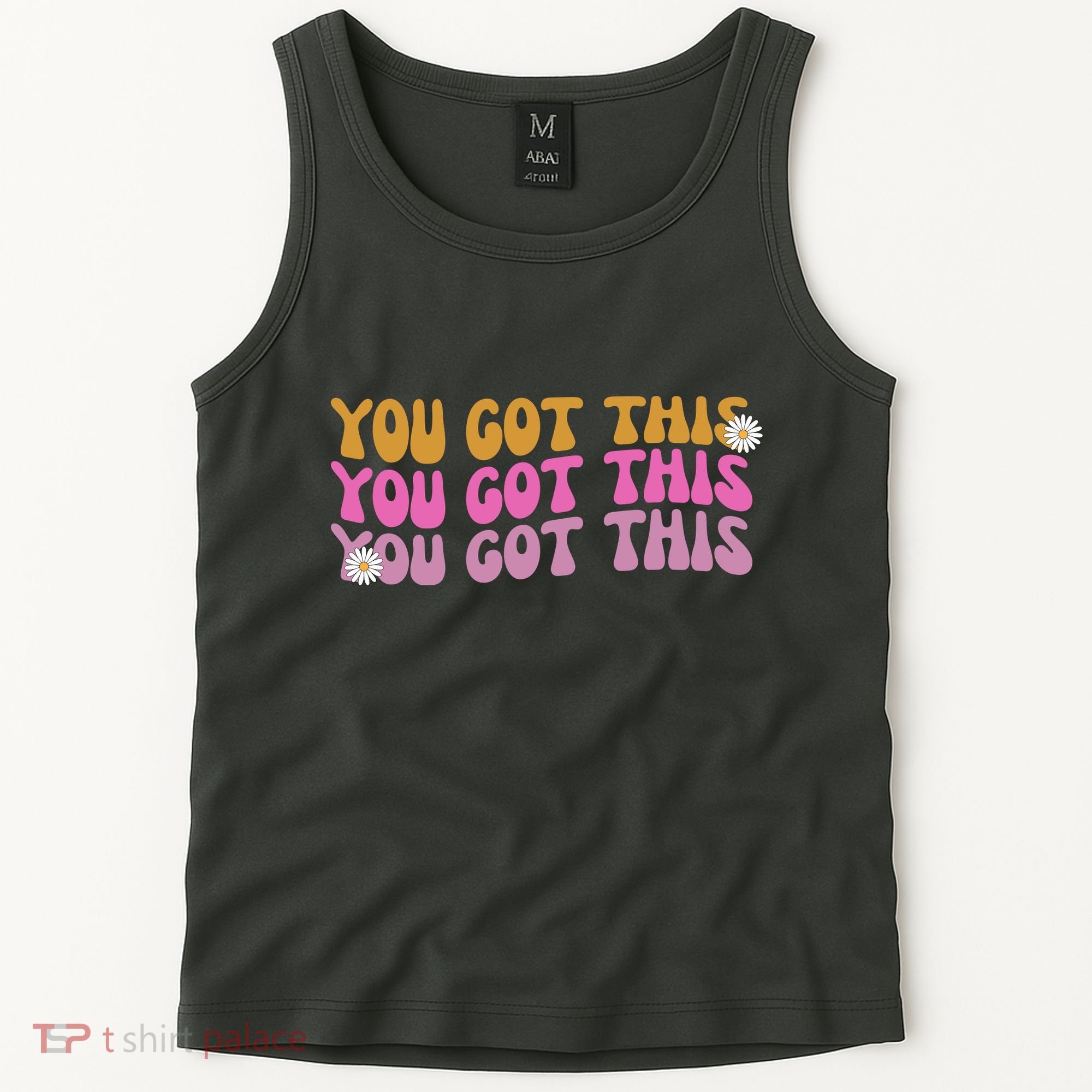 You Got This Retro Motivational Cute Tank Top