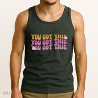 You Got This Retro Motivational Cute Tank Top thumb 3