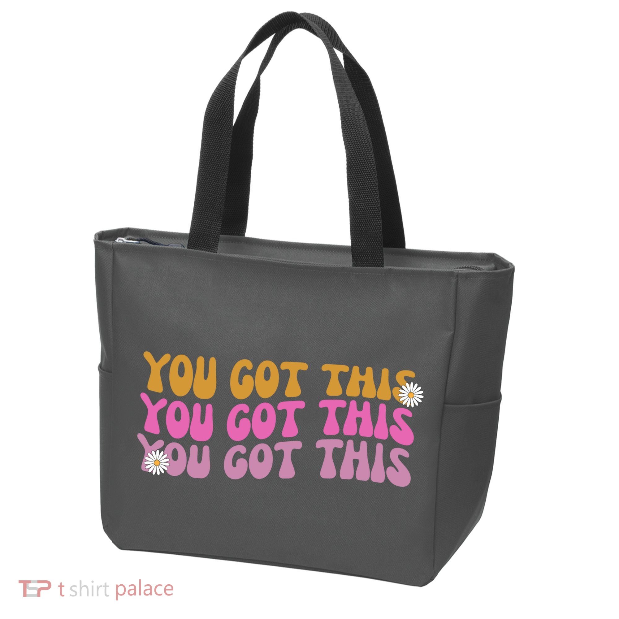 You Got This Retro Motivational Cute Tote Bag