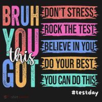 You Got This DonT Stress Rock The Test Test Day Women's Hoodie thumb 2