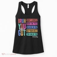 You Got This DonT Stress Rock The Test Test Day Women's Tank Top thumb 0