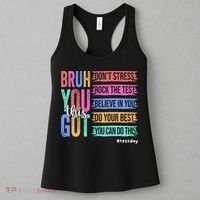 You Got This DonT Stress Rock The Test Test Day Women's Tank Top thumb 3