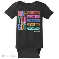 You Got This DonT Stress Rock The Test Test Day Baby Bodysuit thumb 0