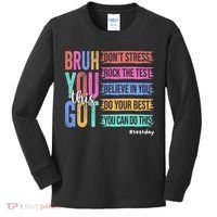 You Got This DonT Stress Rock The Test Test Day Kids Long Sleeve Shirt thumb 0