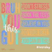 You Got This DonT Stress Rock The Test Test Day Long Sleeve Shirt thumb 2
