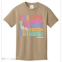 You Got This DonT Stress Rock The Test Test Day Kids T-Shirt thumb 0