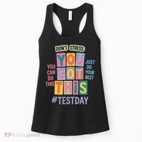 You Got This DonT Stress Rock The Test Test Day Women's Tank Top thumb 0