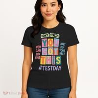 You Got This DonT Stress Rock The Test Test Day Women's T-Shirt thumb 4
