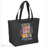 You Got This DonT Stress Rock The Test Test Day Tote Bag thumb 2