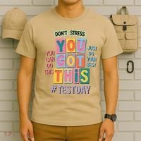 You Got This DonT Stress Rock The Test Test Day T-Shirt thumb 6