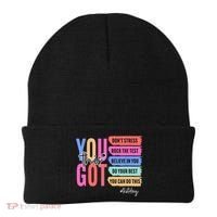 You Got This Don'T Stress Rock The Test Test Day Student Beanie thumb 0
