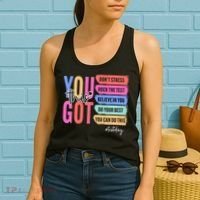 You Got This Don'T Stress Rock The Test Test Day Student Women's Tank Top thumb 2