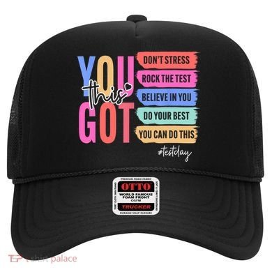 You Got This Don'T Stress Rock The Test Test Day Student Hat