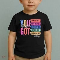 You Got This Don'T Stress Rock The Test Test Day Student Toddler T-Shirt thumb 2