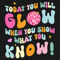 You Glow When You Show What You Know Apron thumb 3