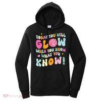 You Glow When You Show What You Know Women's Hoodie thumb 0