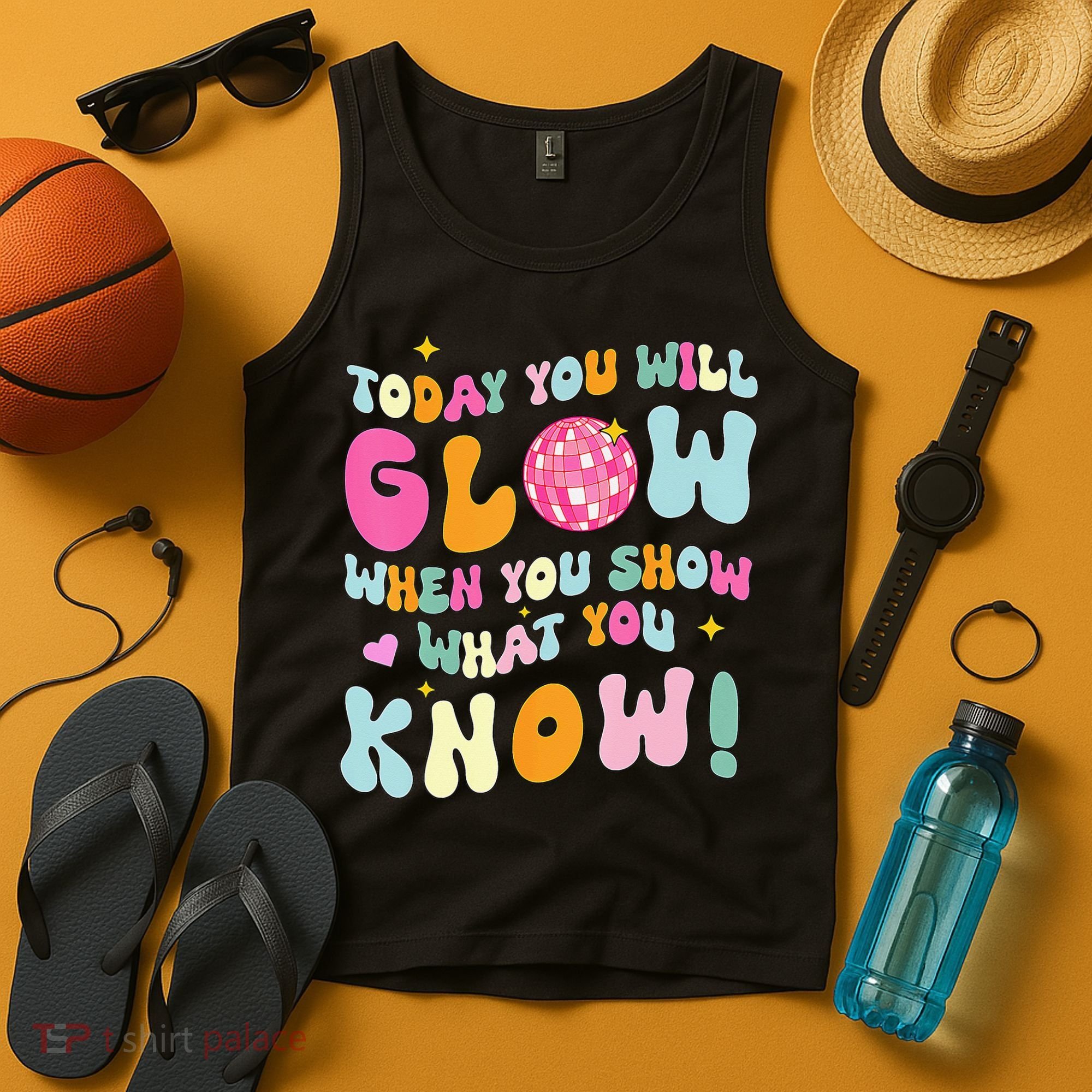 You Glow When You Show What You Know Tank Top