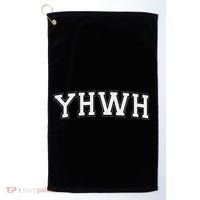 Yhwh God Yahweh Golf Towel thumb 0