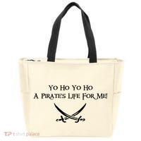 Yo Ho A Pirates Life For Me! Tote Bag thumb 0