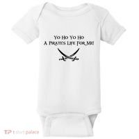 Yo Ho A Pirates Life For Me! Baby Bodysuit thumb 0
