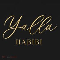 Yalla Habibi Arabic Love Islamic Sweetheart Culture Cute Gift Women's Hoodie thumb 2