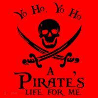 Yo Ho A PirateS Life For Me Pirate Cruise Santa Hat thumb 1