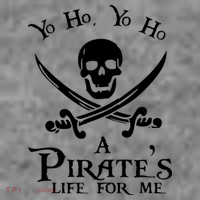 Yo Ho A PirateS Life For Me Pirate Cruise Toddler Hoodie thumb 2