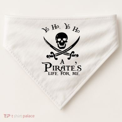 Yo Ho A PirateS Life For Me Pirate Cruise USA-Made Doggie Bandana