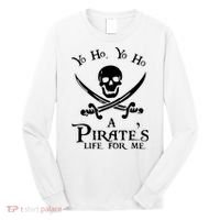 Yo Ho A PirateS Life For Me Pirate Cruise Long Sleeve Shirt thumb 0