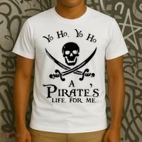 Yo Ho A PirateS Life For Me Pirate Cruise T-Shirt thumb 3