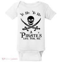 Yo Ho A PirateS Life For Me Pirate Cruise Baby Bodysuit thumb 0