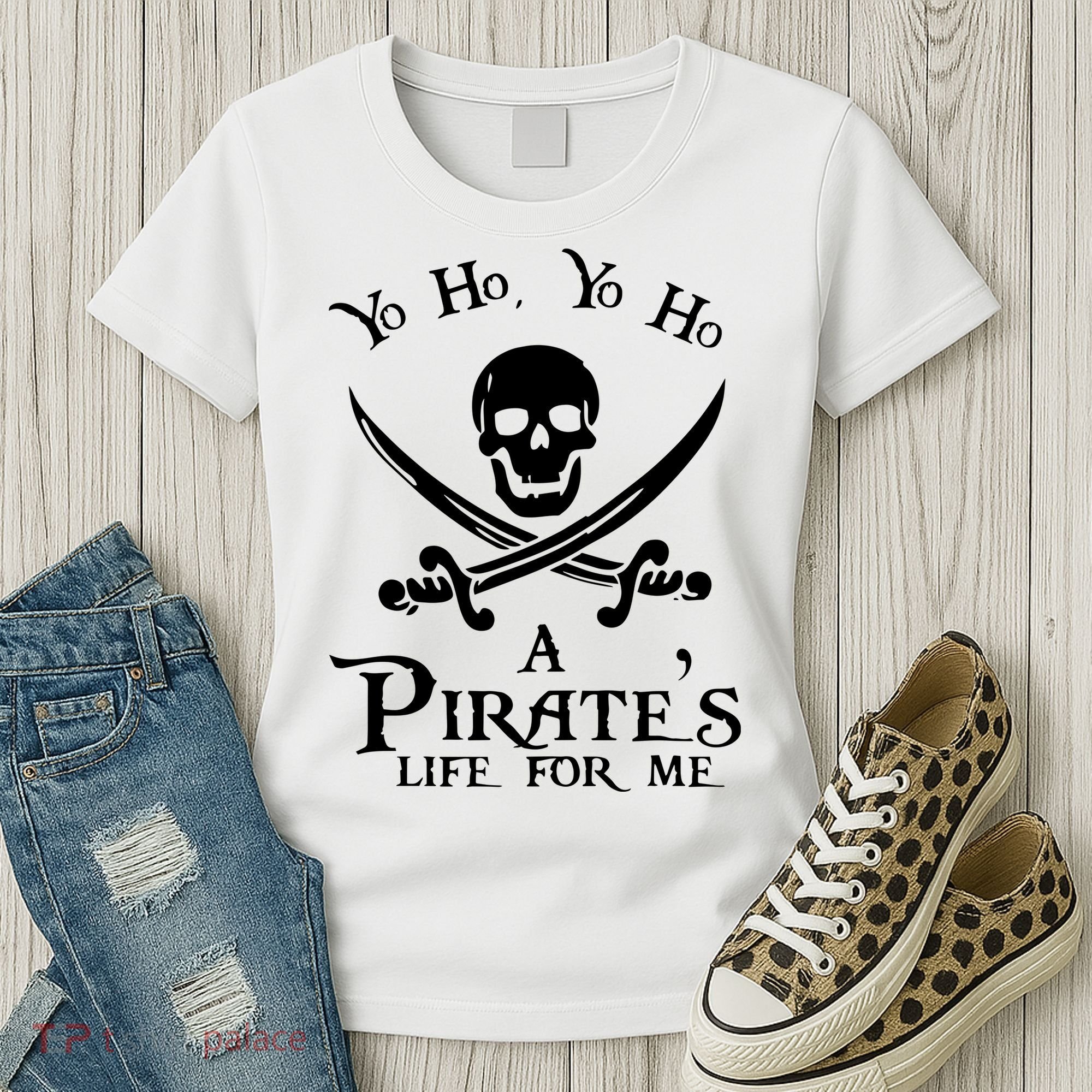 Yo Ho A PirateS Life For Me Pirate Cruise Women's T-Shirt