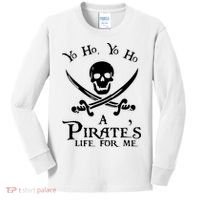 Yo Ho A PirateS Life For Me Pirate Cruise Kids Long Sleeve Shirt thumb 0