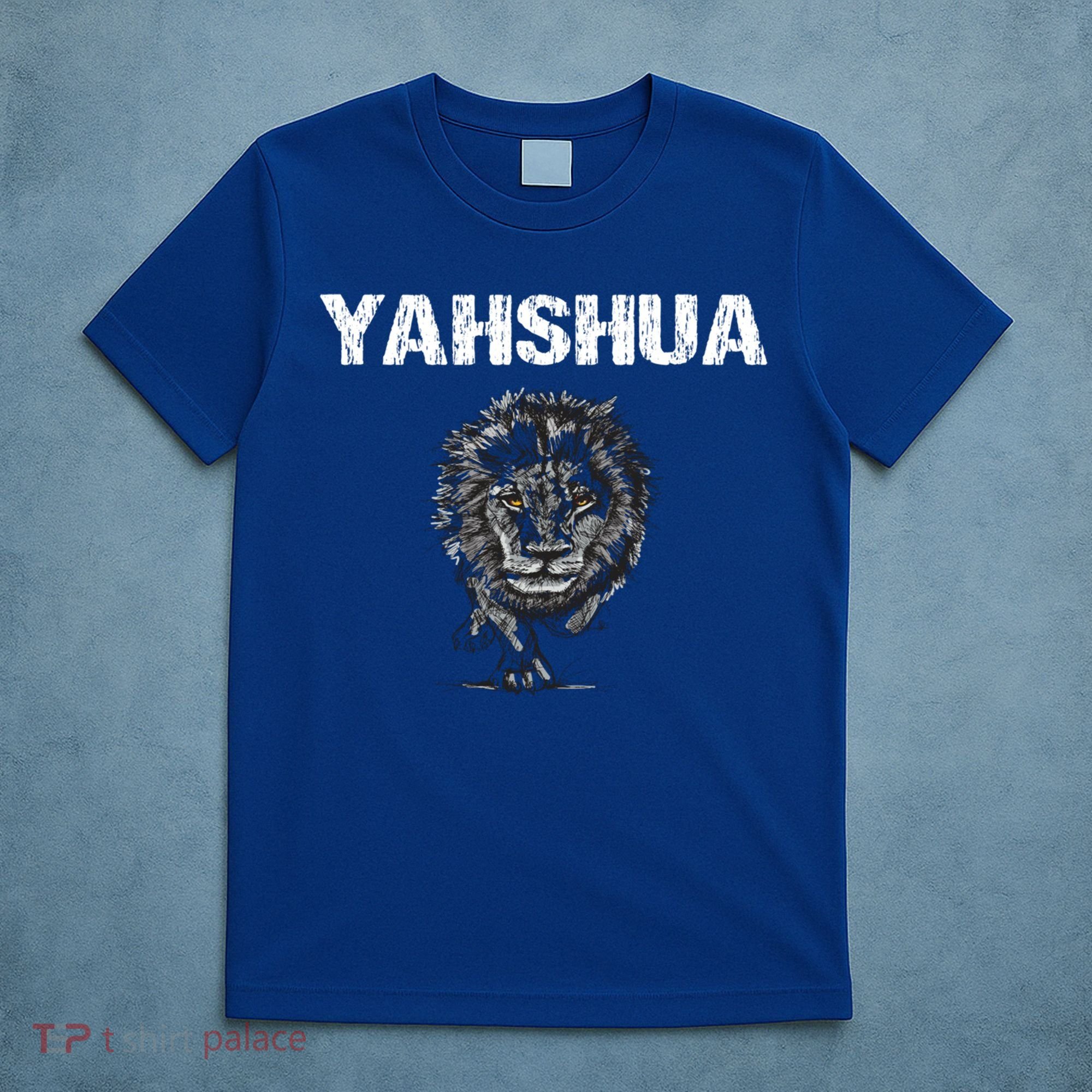 Yahshua Hebrew Christ Lion Tribe Of Judah Great Gift T-Shirt