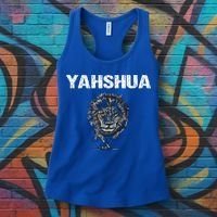 Yahshua Hebrew Christ Lion Tribe Of Judah Great Gift Women's Tank Top thumb 3