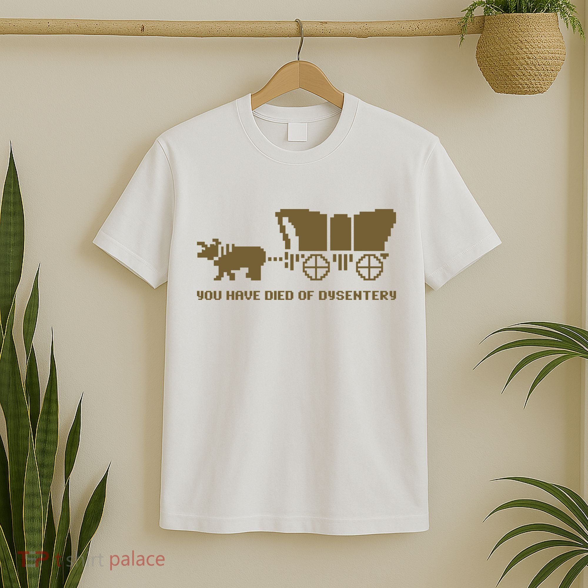 You Have Died Of Dysentery Oregon Trail T-Shirt