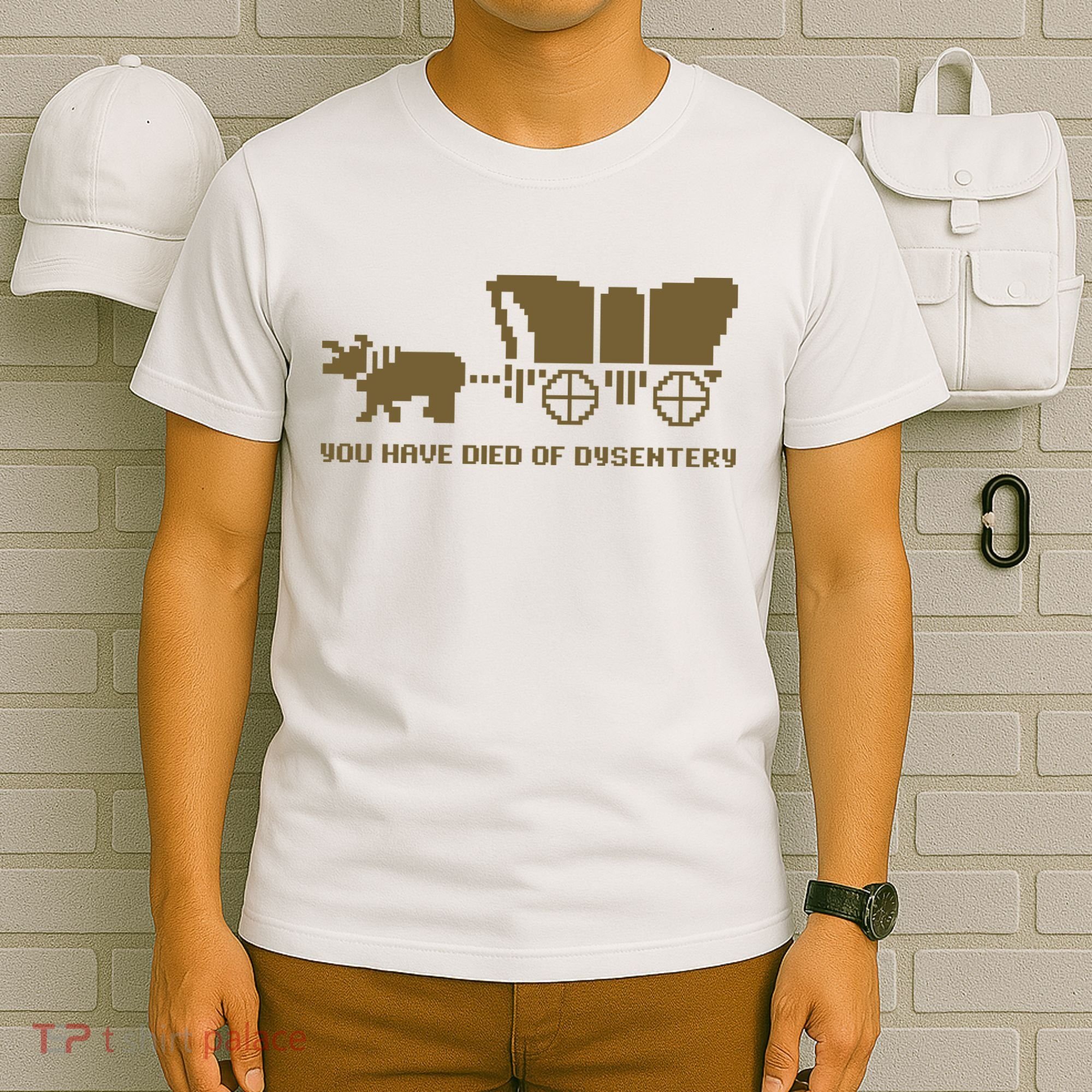 You Have Died Of Dysentery Oregon Trail T-Shirt