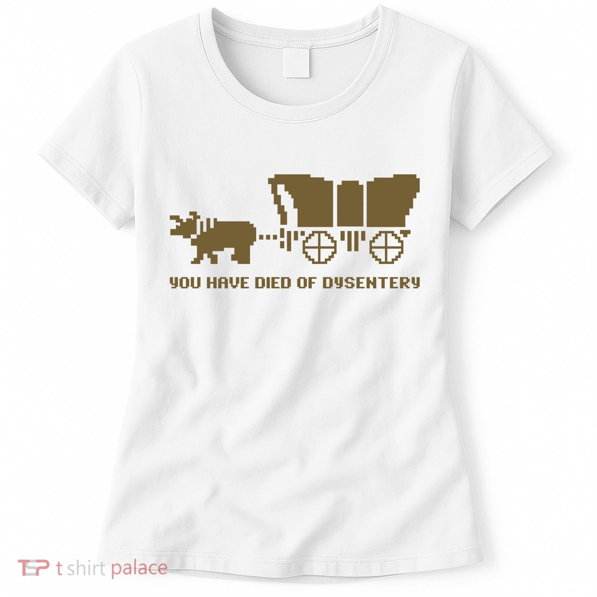 You Have Died Of Dysentery Oregon Trail Women's T-Shirt