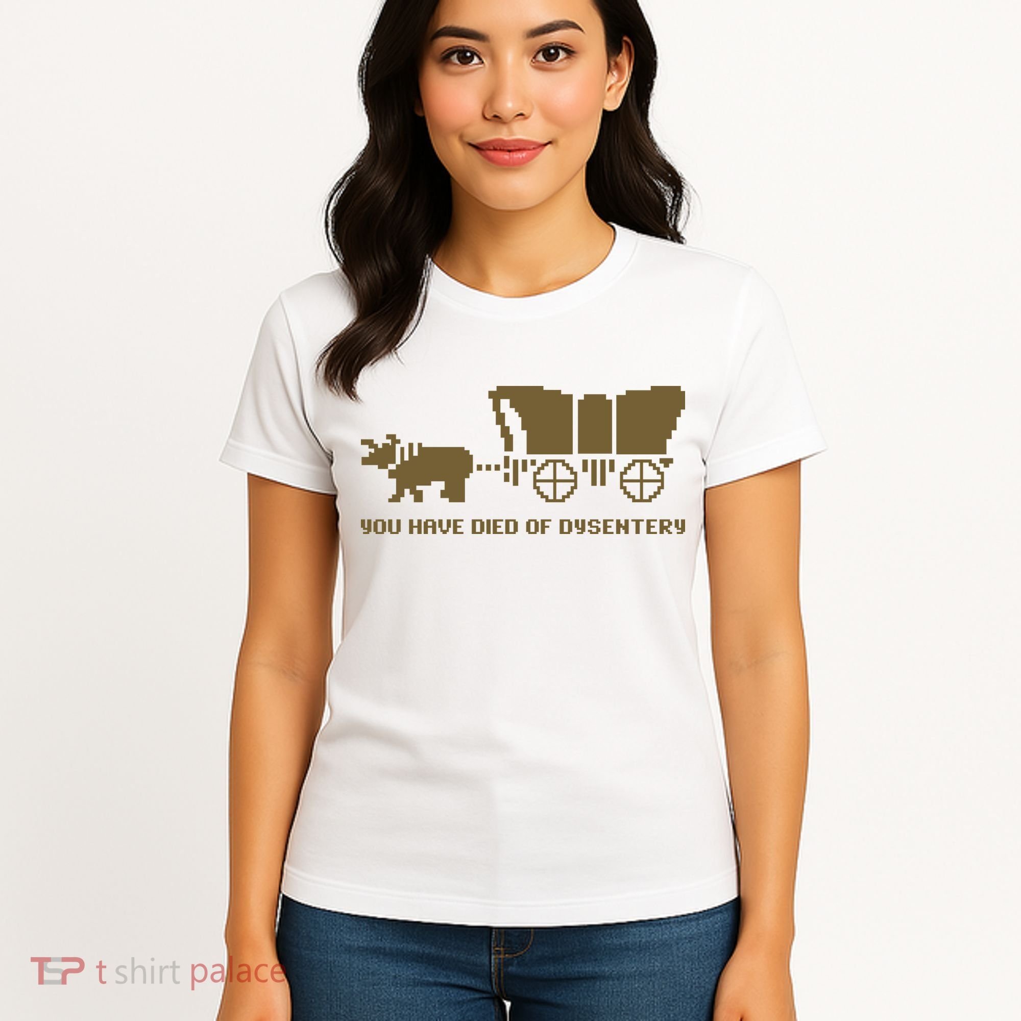 You Have Died Of Dysentery Oregon Trail Women's T-Shirt