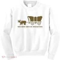 You Have Died Of Dysentery Oregon Trail Kids Sweatshirt thumb 0